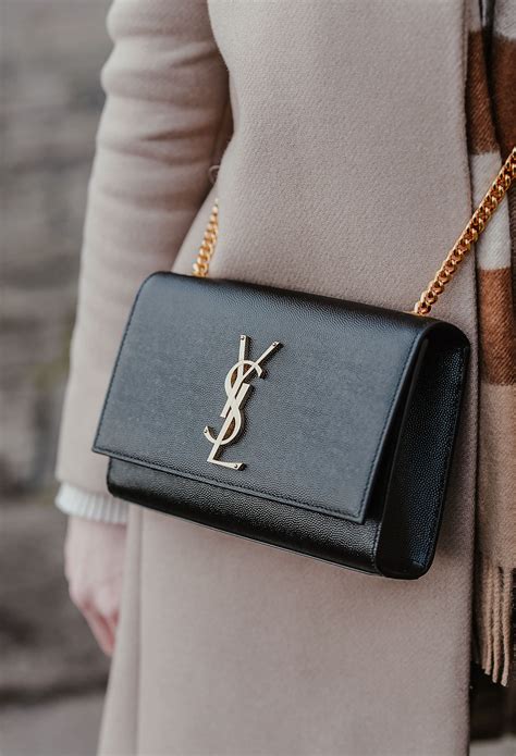 ysl small kate bag size|YSL kate small chain bag.